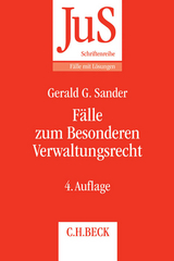 Fälle zum Besonderen Verwaltungsrecht - Sander, Gerald G.; Förster, Susanne M.