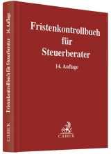 Fristenkontrollbuch für Steuerberater - 