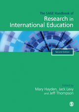 The SAGE Handbook of Research in International Education - 