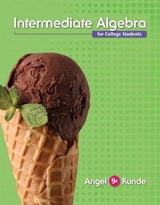 Intermediate Algebra For College Students - Angel, Allen; Runde, Dennis