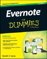 Evernote For Dummies 2e - Sarna, DE