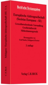 Europäische Aktiengesellschaft (Societas Europaea - SE) - Graf Kanitz, Schüppen & Partner, Schüppen