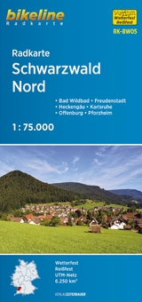 Radkarte Schwarzwald Nord (RK-BW05) - 