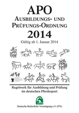 Ausbildungs-Prüfungs-Ordnung 2014 (APO) - Deutsche Reiterliche Vereinigung