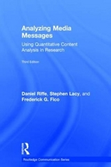 Analyzing Media Messages - Riffe, Daniel; Lacy, Stephen; Fico, Frederick