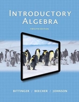 Introductory Algebra - Bittinger, Marvin