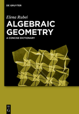 Algebraic Geometry - Elena Rubei