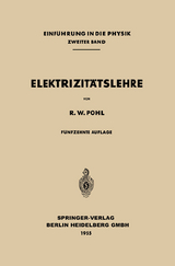 Elektrizitätslehre - Pohl, Robert Wichard