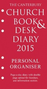 The Canterbury Church Book and Desk Diary 2015 Personal Organiser edition - 