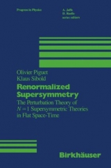 Renormalized Supersymmetry - Piguet, Oliver; Sibold, K.