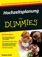 Hochzeitsplanung für Dummies - Nadine Schill