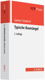 Typische Baumängel - Ganten, Hans; Kindereit, Eduard