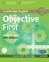 Objective First Student's Book with Answers with CD-ROM - Capel, Annette; Sharp, Wendy