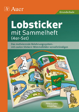 Lobsticker mit Sammelheft (4er-Set) - Verlag, Auer