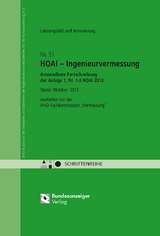 HOAI - Ingenieurvermessung - Anwendbare Fortschreibung der Anlage 1, Nr. 1.4 HOAI 2013
