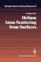 Helium Atom Scattering from Surfaces - 