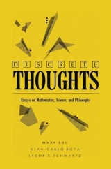 Discrete Thoughts - Kac, M.; et al