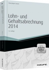 Lohn- und Gehaltsabrechnung 2014 - inkl. Arbeitshilfen online - Conrad, Claus-Jürgen