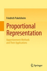 Proportional Representation - Friedrich Pukelsheim