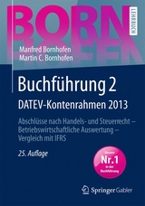 Buchführung 2 DATEV-Kontenrahmen 2013 - Bornhofen, Manfred; Bornhofen, Martin C.