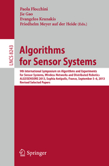 Algorithms for Sensor Systems - 