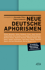 Neue deutsche Aphorismen - Grüterich, Tobias; Eilers, Alexander
