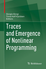 Traces and Emergence of Nonlinear Programming - 