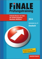 Finale - Prüfungstraining Zentrale Klausuren am Ende der Einführungsphase Nordrhein-Westfalen - Lindzus, Helmut; Dahmen, Marina; Fehr, Wolfgang