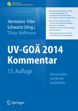 UV-GOÄ 2014 Kommentar - Hermanns, Peter M.; Filler, Gert; Schwartz, Enrico; Tiling, Thomas; Hoffmann, Karl-Heinz