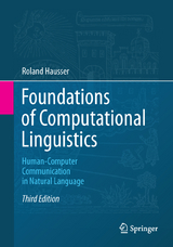 Foundations of Computational Linguistics - Roland Hausser