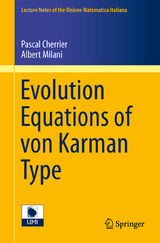 Evolution Equations of von Karman Type - Pascal Cherrier, Albert Milani