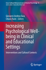 Increasing Psychological Well-being in Clinical and Educational Settings - 