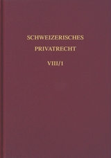 Bd. VIII/1: Handelsrecht. Erster Teilband - Robert Patry, Werner von Steiger