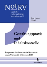 Gestaltungspraxis und Inhaltskontrolle - 