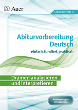 Dramen analysieren und interpretieren - Stefan Schäfer