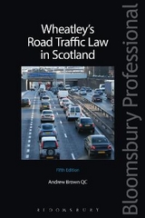 Wheatley's Road Traffic Law in Scotland - KC, Andrew Brown, KC