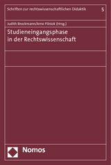 Studieneingangsphase in der Rechtswissenschaft - 