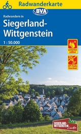 Radwanderkarte BVA Radwandern in Siegerland-Wittgenstein 1:50.000, reiß- und wetterfest, GPS-Tracks Download - 