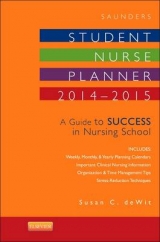 Saunders Student Nurse Planner - DeWit, Susan C.