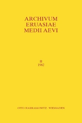 Archivum Eurasiae Medii Aevi II (1982) - 