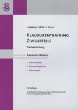 Ass. Basics Klausurentraining Zivilurteile - Hemmer, Karl-Edmund; Wüst, Achim; Gold, Ingo