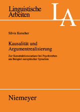 Kausalität und Argumentrealisierung -  Silvia Kutscher