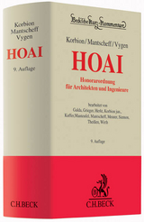 Honorarordnung für Architekten und Ingenieure (HOAI) - Korbion, Hermann; Wirth, Axel; Korbion, Claus-Jürgen; Mantscheff, Jack; Vygen, Klaus