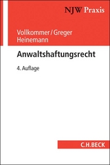 Anwaltshaftungsrecht - Max Vollkommer