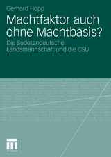 Machtfaktor auch ohne Machtbasis? - Gerhard Hopp