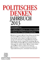 Politisches Denken. Jahrbuch 2013. - 