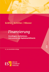 Finanzierung - Horst Gräfer, Bettina Schiller, Sabrina Rösner