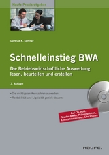 Schnelleinstieg BWA -  Gertrud K. Deffner