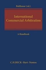 International Commercial Arbitration - Balthasar, Stephan