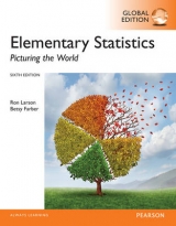 Elementary Statistics: Picturing the World, Global Edition - Larson, Ron; Farber, Betsy